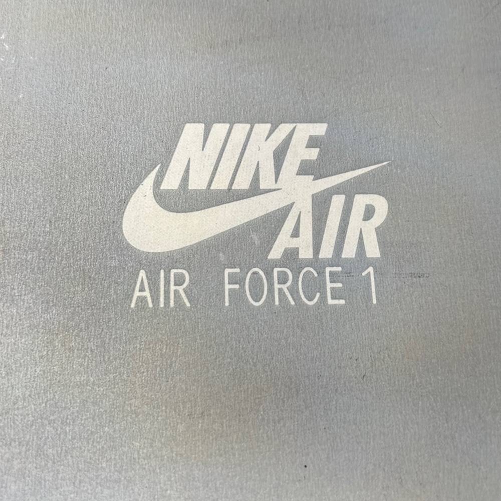 CR7 (Ronaldo) white Air Force 1 sneakers !